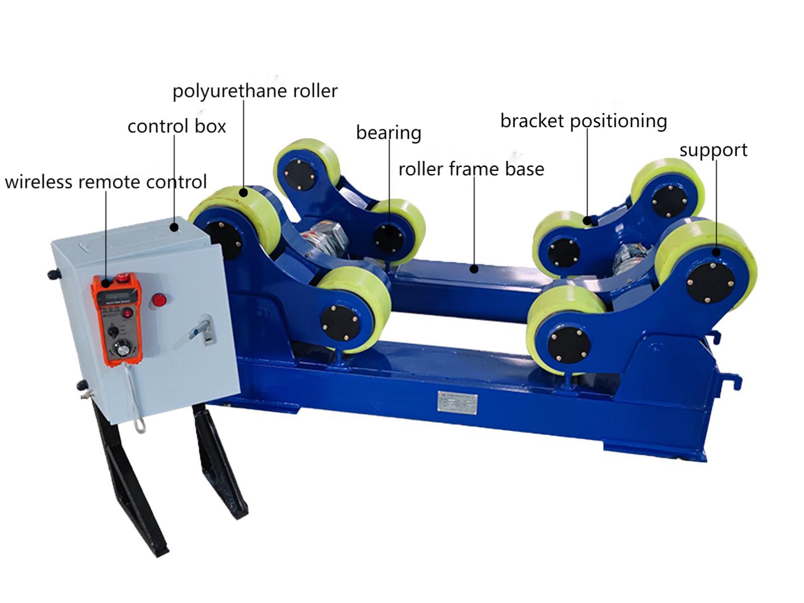 10 T Wireless Remote Controller welding turning roll