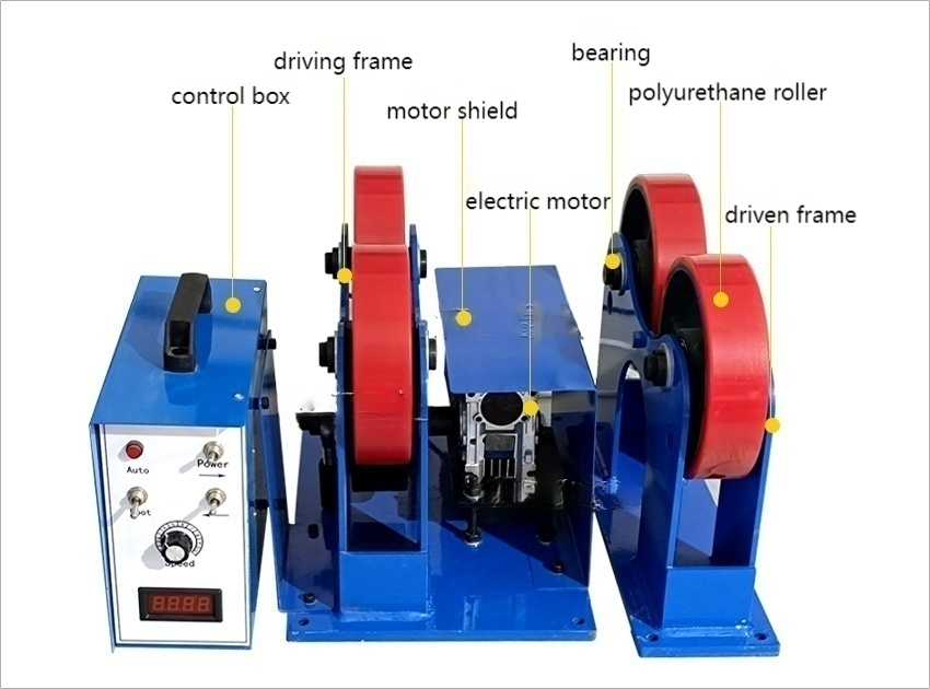 1T Light - duty Welding roller stand