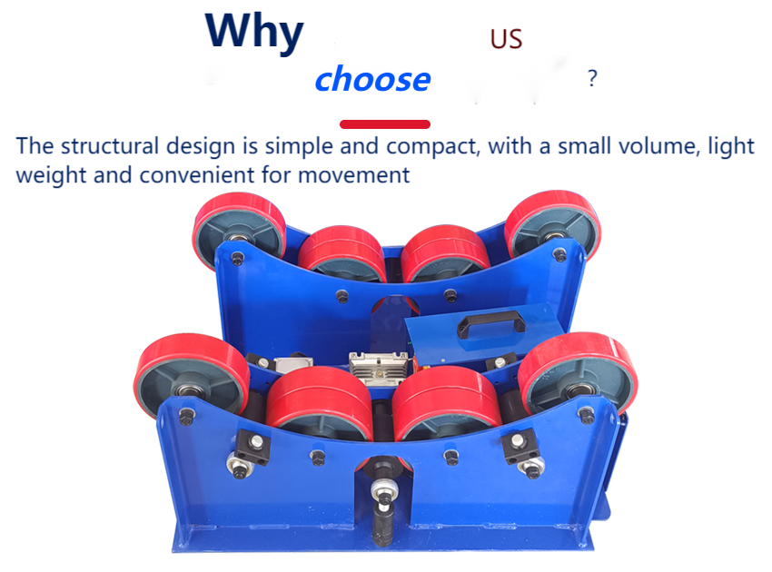 Dimensions of welded roller rack