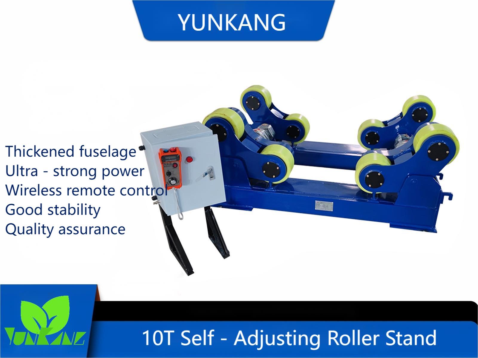 YUNKANG 10T self adjustment welding roller