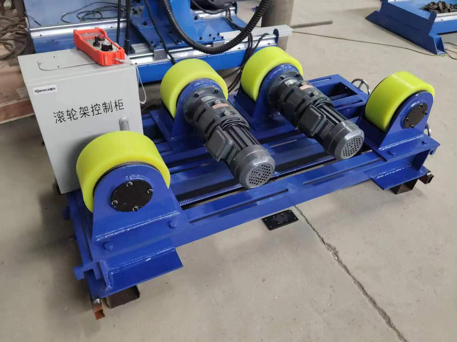 5T screw welding roller rack