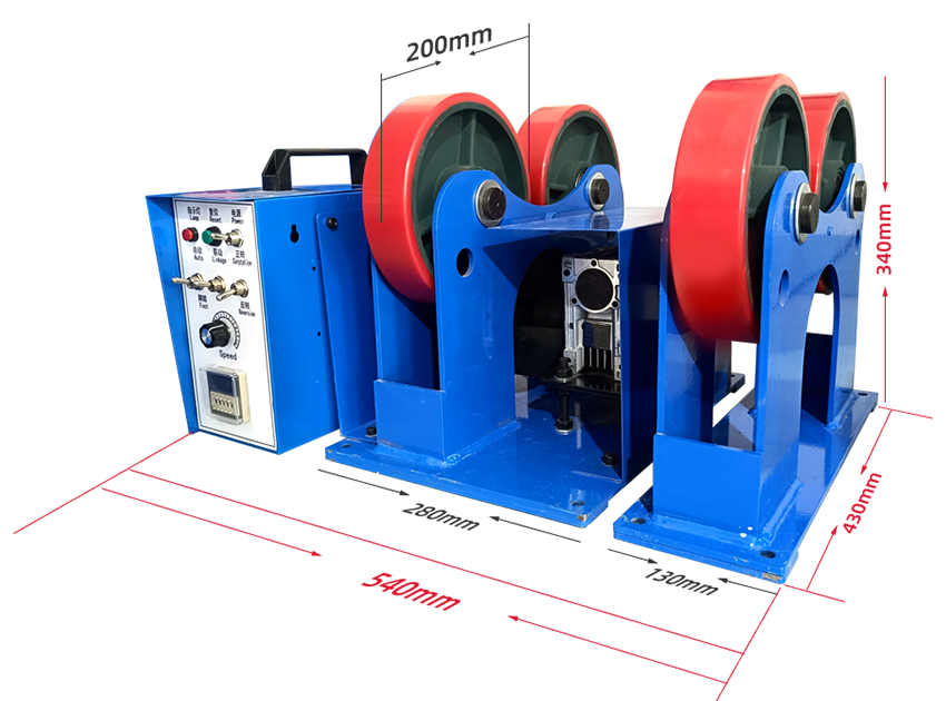 1T Light - duty Welding roller rack