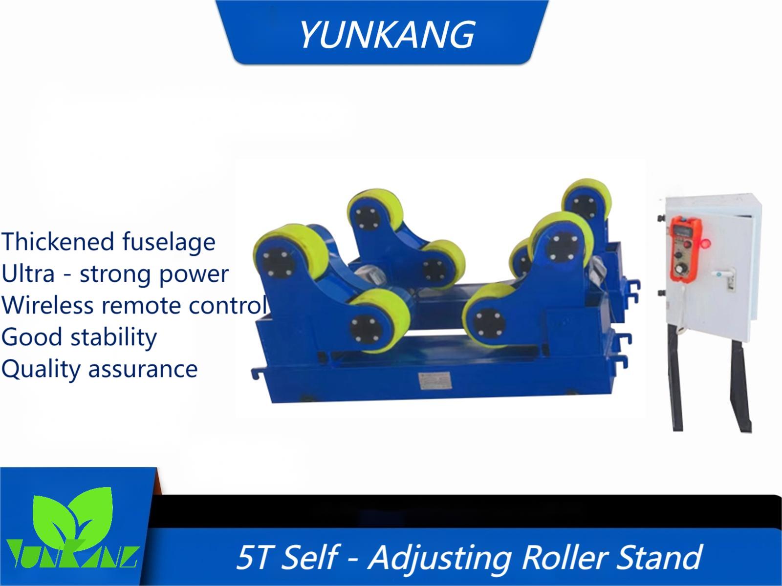 5T Self-adjusting welding roller frame