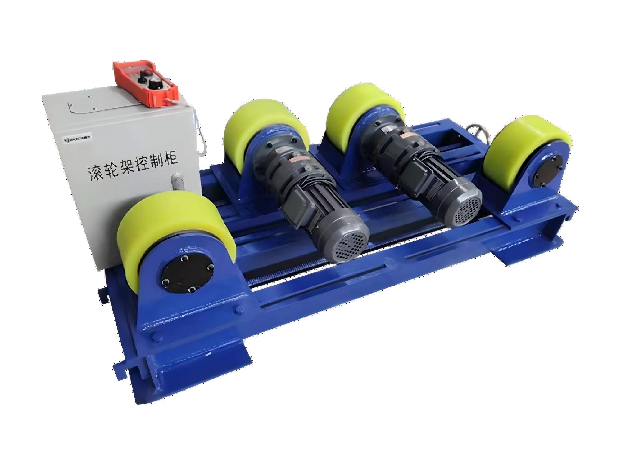 Working mode of self-adjusting roller frame