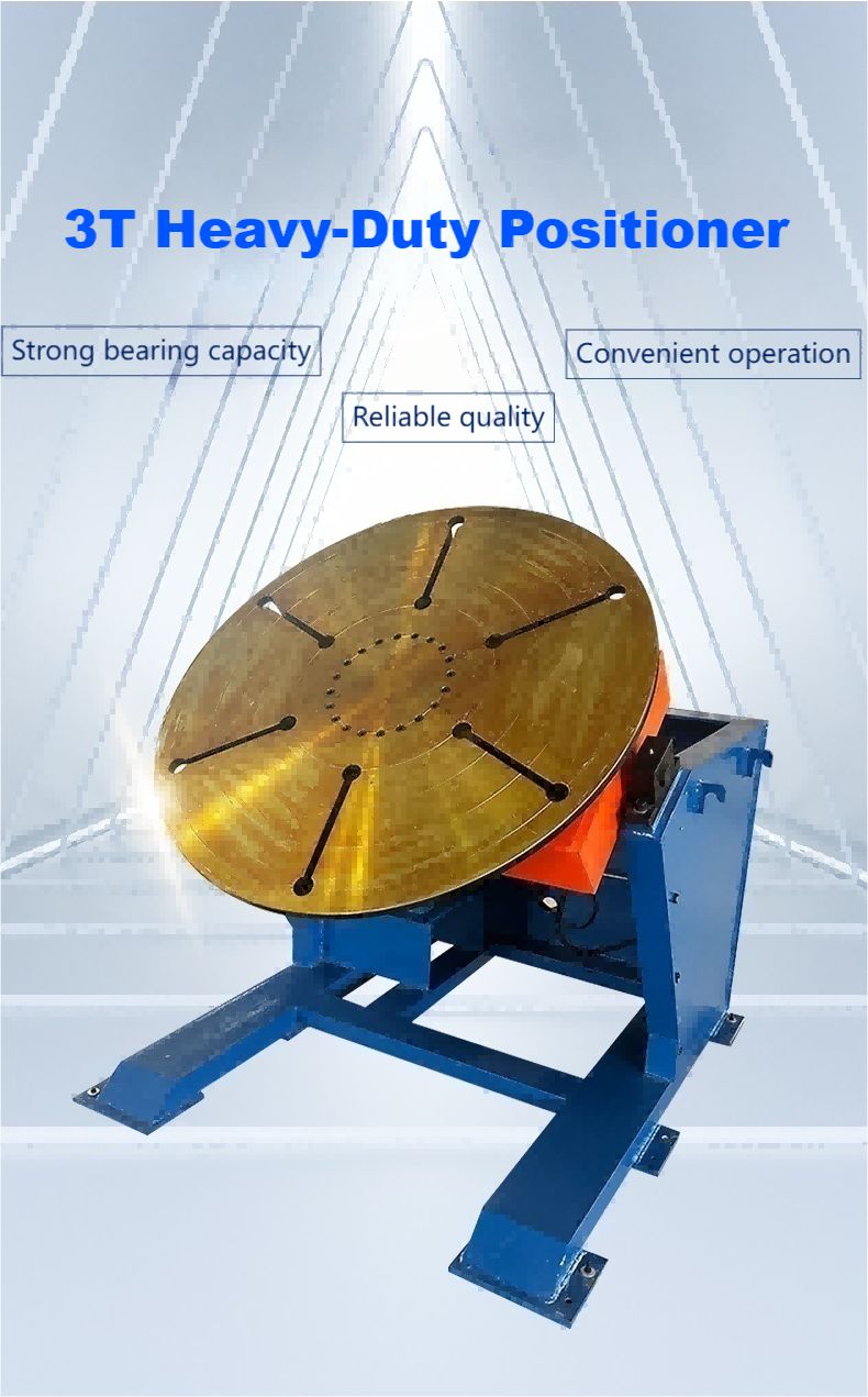 3T weld positioner with Strong bearing capacity