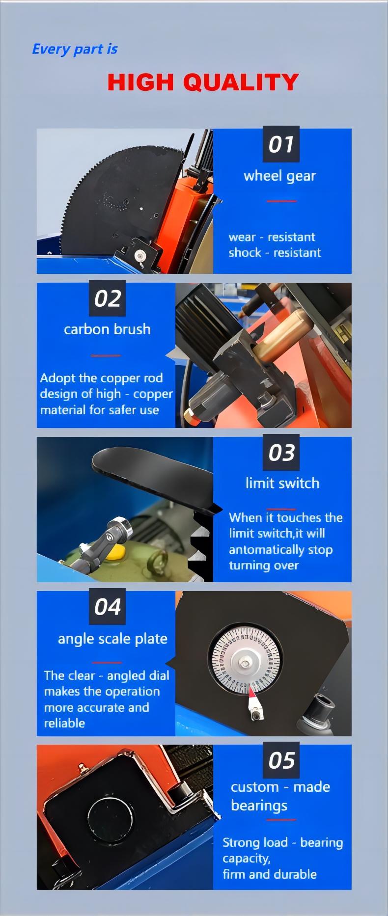 2T weld positioner main spare parts 