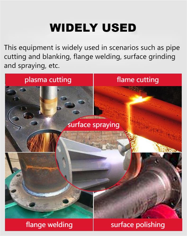 Welding rollers used in surface spraying and polishing