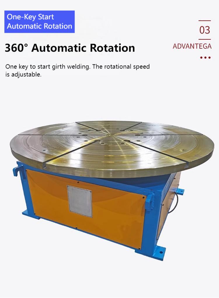 360° automatic rotation welding table